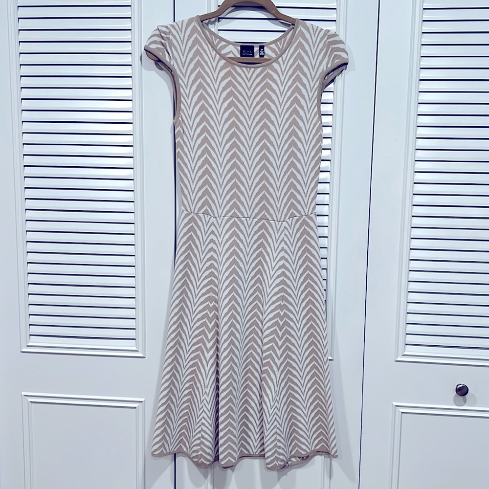 Saks Fifth Avenue Black Label Cap Sleeves Dress